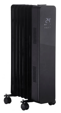 HKM-192723 Oil Filled Radiator Heater 1000-2500W with Wi-Fi, Adjustable Thermostat & Remote Control