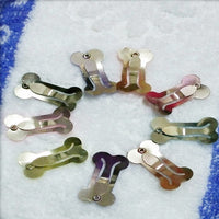 HKM-1927613 Colorful Metal Dog Hair Clips for Stylish Pet Grooming - 2.5 cm Size