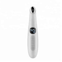 HKM-192851 Aluminum Alloy Eye Massager with Adjustable Temperature and Vibration Therapy