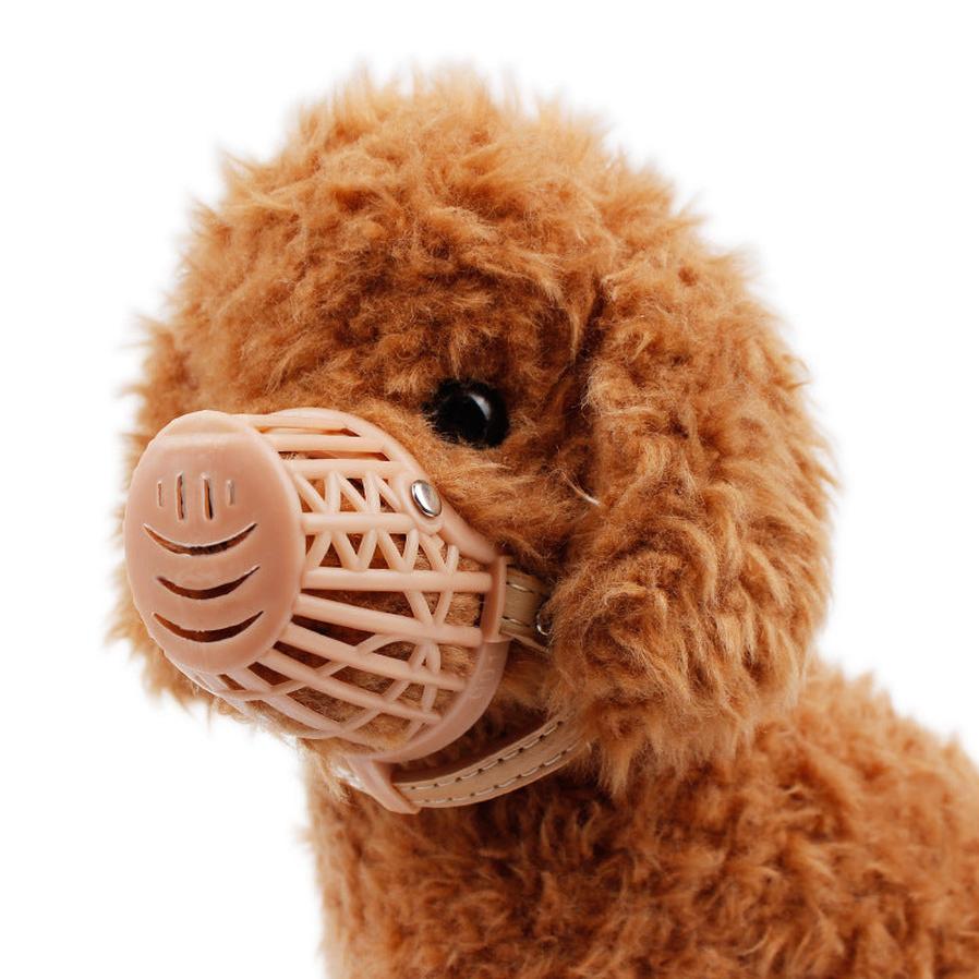 HKM-192979 Adjustable Plastic Dog Muzzle Basket for Preventing Biting and Barking - Size 1-7, Eco-Friendly PE Material