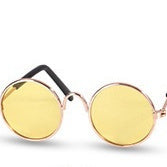 HKM-1930173 Pet Cat Sunglasses with Spring Legs for Comfortable Wear - Fun Accessory for Cats and Small Dogs