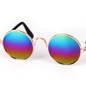 HKM-1930173 Pet Cat Sunglasses with Spring Legs for Comfortable Wear - Fun Accessory for Cats and Small Dogs