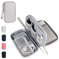 HKM-193363 Multifunctional Waterproof Storage Bag for Cables and Power Banks - Travel & Daily Use