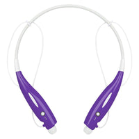HKM-193427 Wireless Stereo Neckband Headphones with Built-in Mic, IPX4 Waterproof Earbuds, and Long Battery Life
