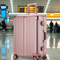 HKM-193491 Aluminium Frame Trolley Luggage Suitcase with Modern Design