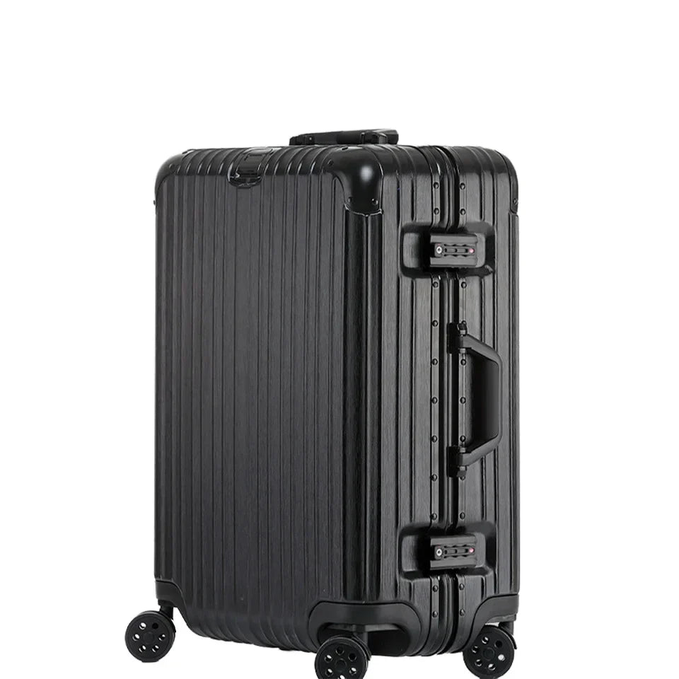 HKM-193491 Aluminium Frame Trolley Luggage Suitcase with Modern Design