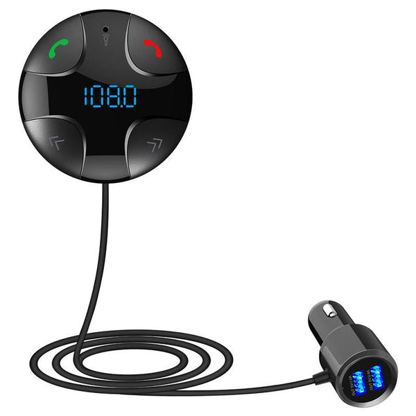HKM-193491 Compact Car MP3 Player with Monochrome Screen and Cigarette Lighter Power Supply