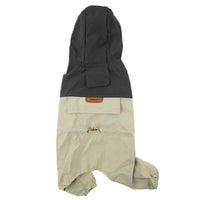 HKM-1935933 Stylish Pet Raincoat for Small and Medium Dogs - Waterproof Polyester, Multiple Colors Available