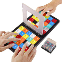 HKM-193683 Race Puzzle Thinking Training Board Game Set for Kids - Parent-Child Interactive Toy for Logical Thinking Development