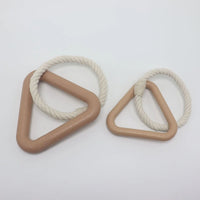HKM-1936957 Large Triangular Pull Ring Toy Made of Durable Cotton Rope for Interactive Pet Play