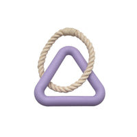 HKM-1936957 Large Triangular Pull Ring Toy Made of Durable Cotton Rope for Interactive Pet Play