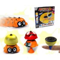 HKM-193747 Kids Spinning Top Toy - Fun Friction Gyro Bug Toy for Ages 2-7