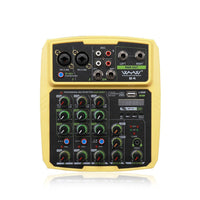 HKM-193939 Audio Reverb Processor with USB Interface, Mixer, Power Adapter, and Accessories