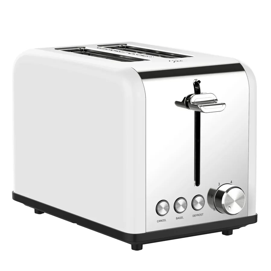 HKM-194003 Electric Stainless Steel 2-Slice Waffle and Bread Toaster Oven with Grill