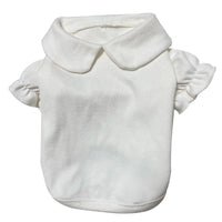 HKM-1942461 Puppy New Year Princess Costume in Red Corduroy ¨C Size XS to XL Available