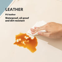 HKM-1944253 Cat Feeding Mat in Leather - Small (49x34cm) & Large (53x38cm) Options