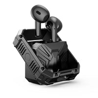HKM-194579 Wireless Zinc Alloy Bluetooth Headset with Stereo Sound and Voice Control