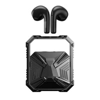 HKM-194579 Wireless Zinc Alloy Bluetooth Headset with Stereo Sound and Voice Control