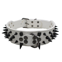 HKM-1946045 Durable Explosion-Proof and Bite-Resistant Pet Collar, Retractable Design, PU Material