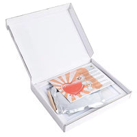 HKM-1947325 Pet Paw and Handprint Photo Frame Set for Cats and Dogs - DIY Commemorative Keepsake Kit