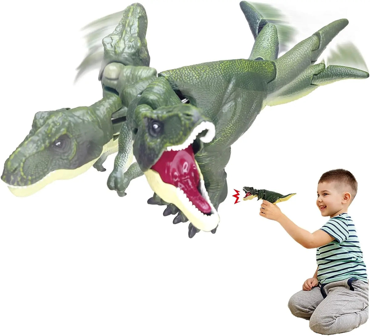 HKM-194899 Electric T-Rex Dinosaur Grabber Toy – Telescopic Swing Fidget Toy for Kids