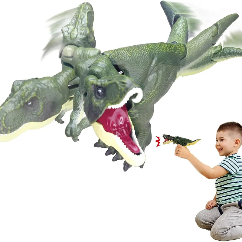 HKM-194899 Electric T-Rex Dinosaur Grabber Toy – Telescopic Swing Fidget Toy for Kids