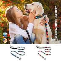 HKM-1949629 Reflective Hand-Held Rope Anti-Lost Dog Leash - Durable Nylon Design, Available in Orange and Blue
