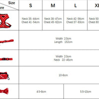 HKM-1951293 Pet Chest and Back Suit with Traction Strap - Available in Multiple Patterns and Colors