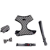 HKM-1951293 Pet Chest and Back Suit with Traction Strap - Available in Multiple Patterns and Colors