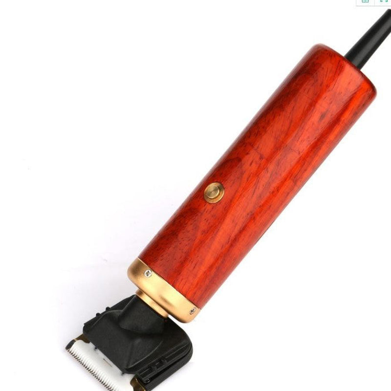 HKM-195155 Powerful Electric Pet Hair Clipper with 2.9m Cord and Durable Wooden Shell