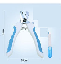 HKM-1953597 Professional Pet Nail Clipper with LED Light and Magnifying Glass for Safe Precision Trimming