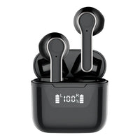 HKM-195411 Wireless Bluetooth Stereo Headset with LCD Display and Built-in Power Bank - Model J101