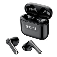 HKM-195411 Wireless Bluetooth Stereo Headset with LCD Display and Built-in Power Bank - Model J101