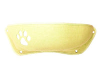 HKM-1955645 Crescent-Shaped Cat Litter Box with Suction Cup and Velvet Pad - Multiple Colors Available