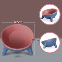 HKM-1955773 Pet Feeding Bowl with Stand for Cats and Dogs, Nordic Design, Food-Grade Material, Large Capacity, Tilted for Comfort
