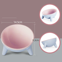 HKM-1955773 Pet Feeding Bowl with Stand for Cats and Dogs, Nordic Design, Food-Grade Material, Large Capacity, Tilted for Comfort