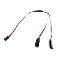 HKM-195603 Extension Cord for Fixed Wing Remote Control Aircraft - Durable Plastic, Multiple Lengths Available