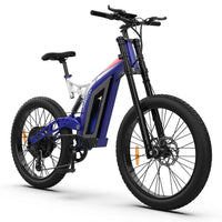 HKM-195731 48V 20Ah Electric Bike with 7-Speed Gears, Hydraulic Brakes, and 26" Aluminum Alloy Frame