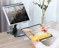 HKM-196115 Portable Foldable Aluminum Alloy Laptop Radiator Bracket - Lightweight Design, Ideal for General Use