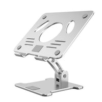 HKM-196115 Portable Foldable Aluminum Alloy Laptop Radiator Bracket - Lightweight Design, Ideal for General Use
