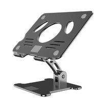 HKM-196115 Portable Foldable Aluminum Alloy Laptop Radiator Bracket - Lightweight Design, Ideal for General Use