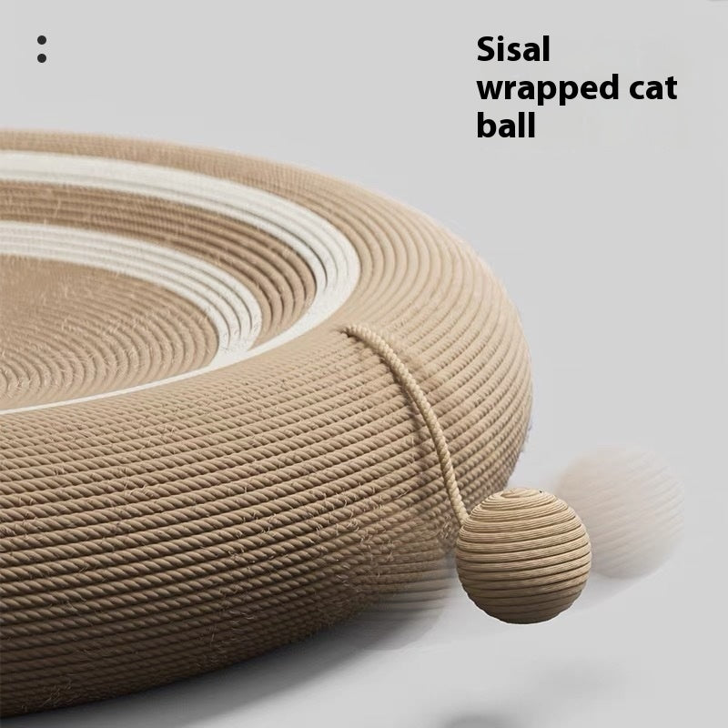 HKM-1961533 Oversized 50cm Sisal Cat Scratch Board for Grinding Claws and Grooming Fur