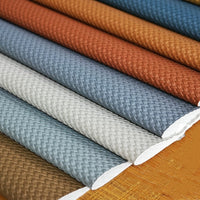 HKM-196243 Embossed Checkered PVC Leather Car Floor Mat - Durable and Versatile Auto Accessory