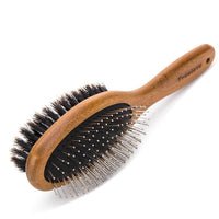 HKM-196307 Double-Sided Stainless Steel Pet Brush for Dogs - Available in Sizes S, M, and L
