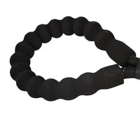 HKM-1965117 Durable Nylon Traction Dog Leash for Three Pets - Wear-Resistant Design, Black/Red Options