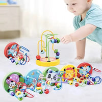 HKM-196691 Wooden Logic Game for Kids - Montessori Educational Toy for Early Learning and Development