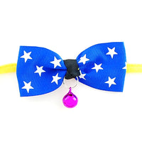 HKM-1969085 Adjustable Polyester Dog and Cat Bow Tie with Copper Bell