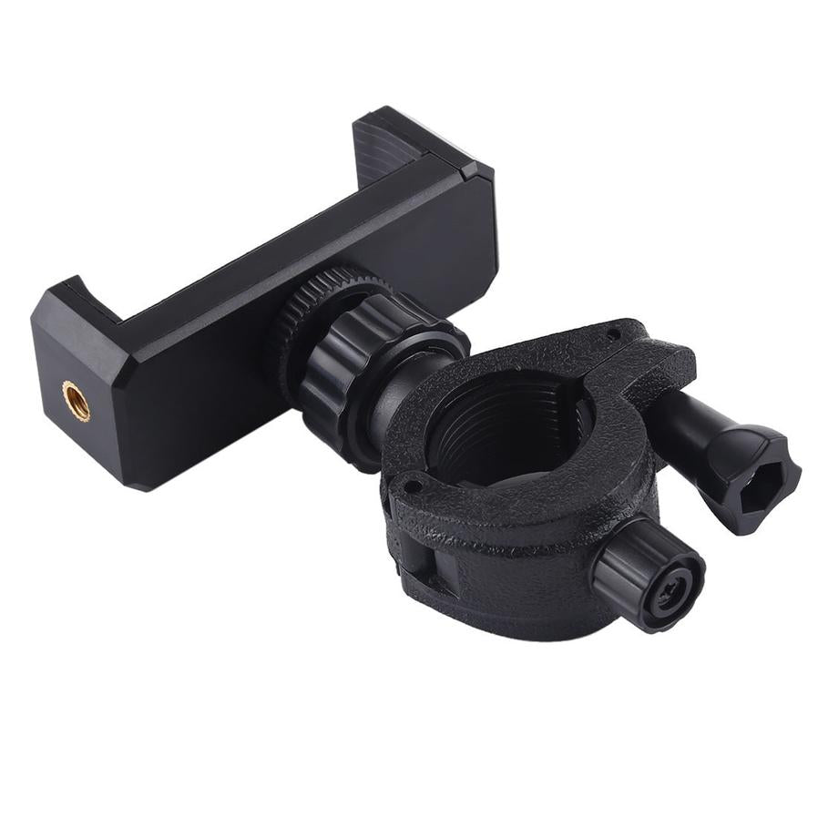 HKM-196947 Mobile Phone Live Support Ring Light with Adjustable Holder in Black
