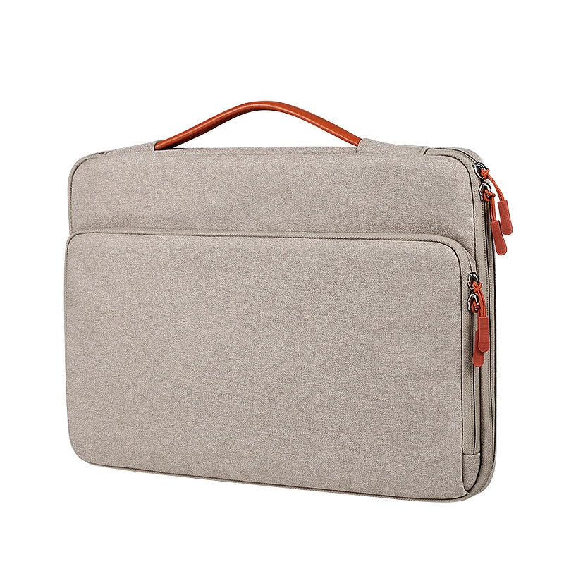 HKM-196947 Waterproof Oxford Luxury Laptop Briefcase for 13 to 15.6 Inch Devices - Versatile Business Tote for Men and Women
