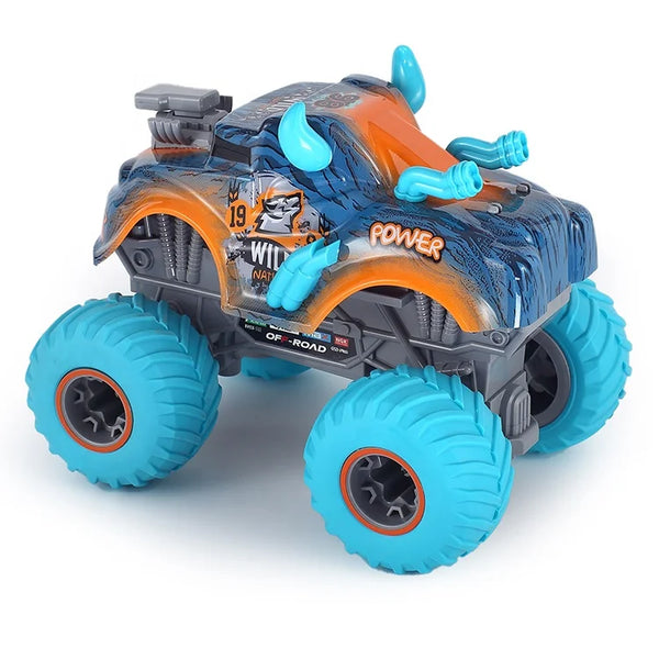 HKM-197075 4X4 Remote Control Monster Truck - 1/16 Scale, 2.4G Electric, Ready-to-Go, Indoor-Outdoor Use